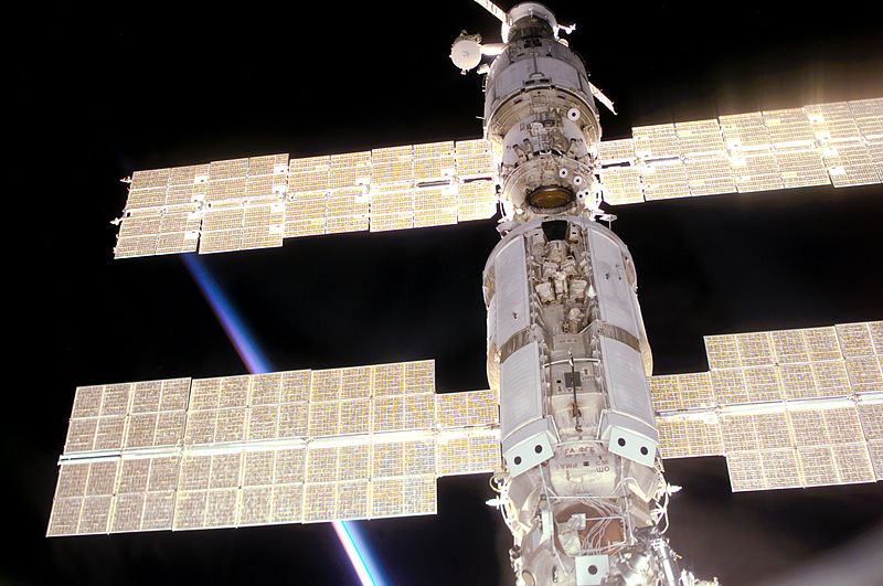 Russian-built solar panels on the International Space Station. Space agencies played a huge role in the initial development of PV technology and continue to rely heavily upon the photovoltaics.
